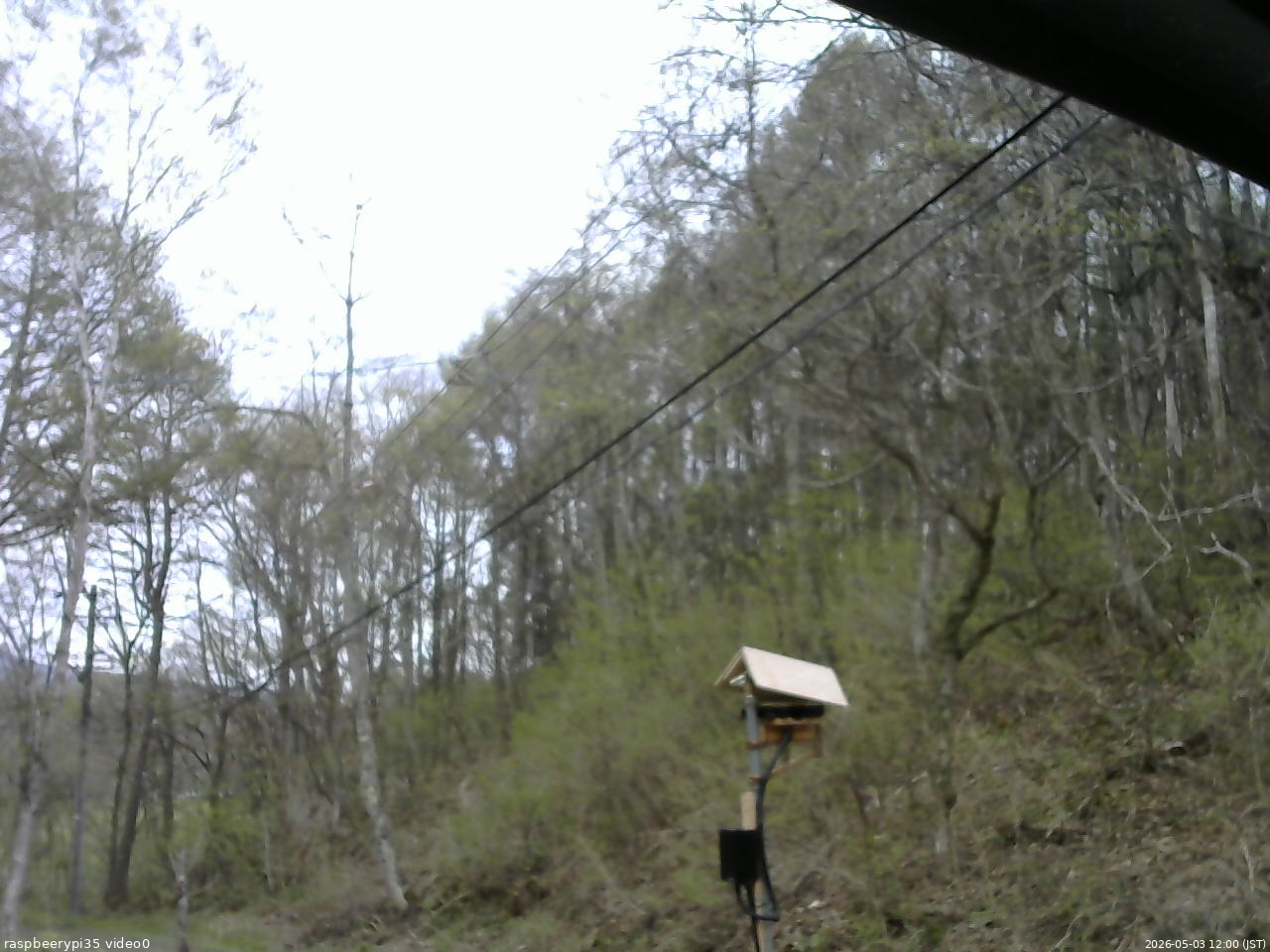 長野県菅平高原 ゆたか山荘 温度計 2026/05/03 12:00