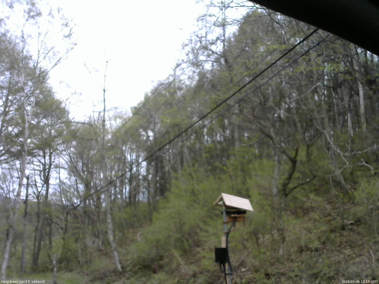 長野県菅平高原 ゆたか山荘 温度計 2026/05/06 13:15