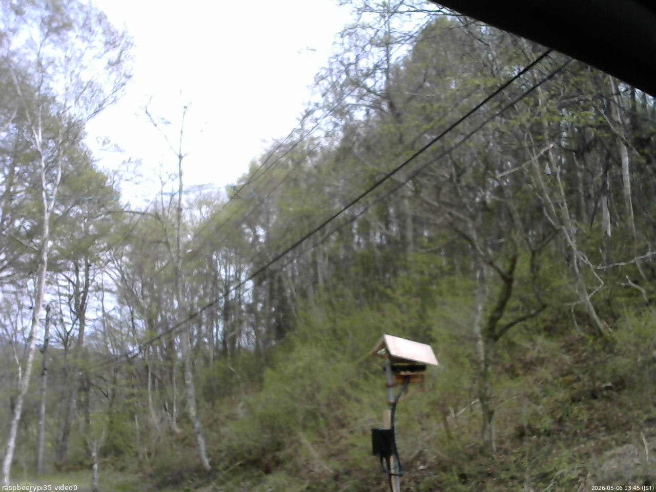 長野県菅平高原 ゆたか山荘 温度計 2026/05/06 13:45