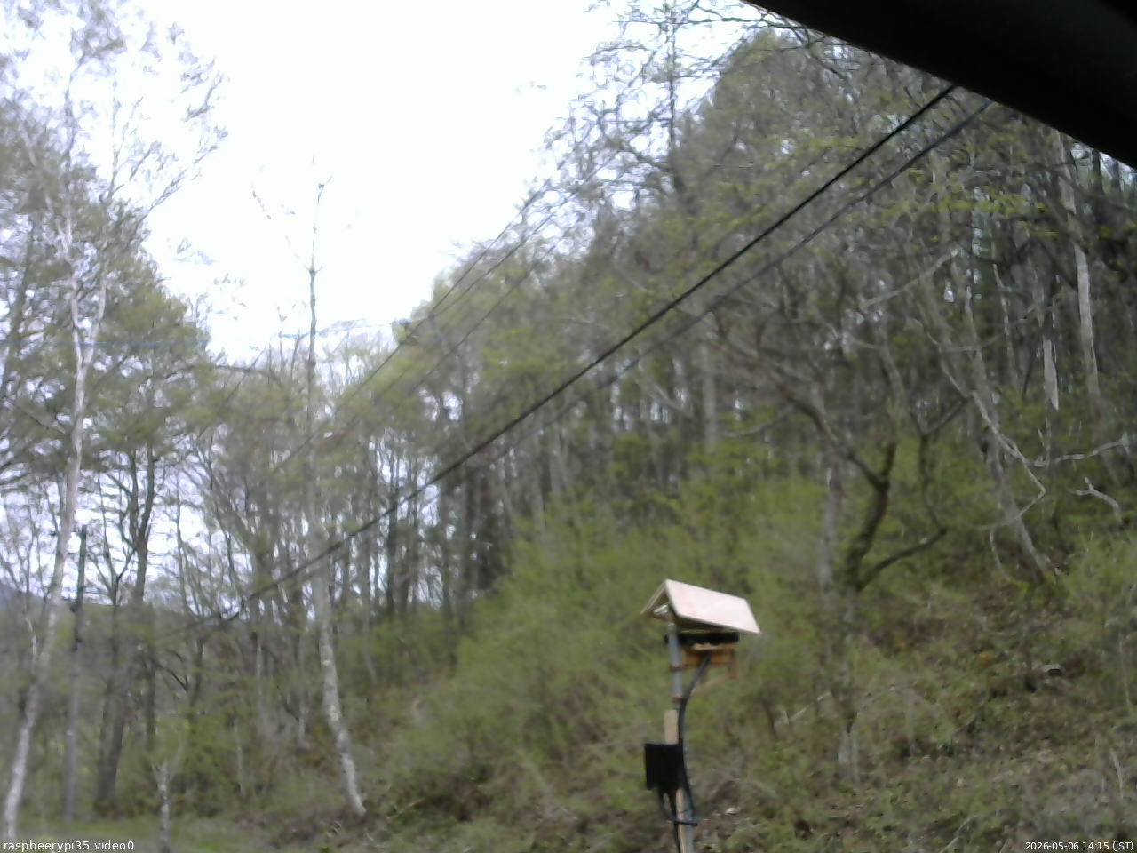 長野県菅平高原 ゆたか山荘 温度計 2026/05/06 14:15