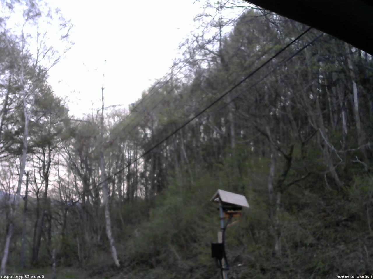 長野県菅平高原 ゆたか山荘 温度計 2026/05/06 18:30