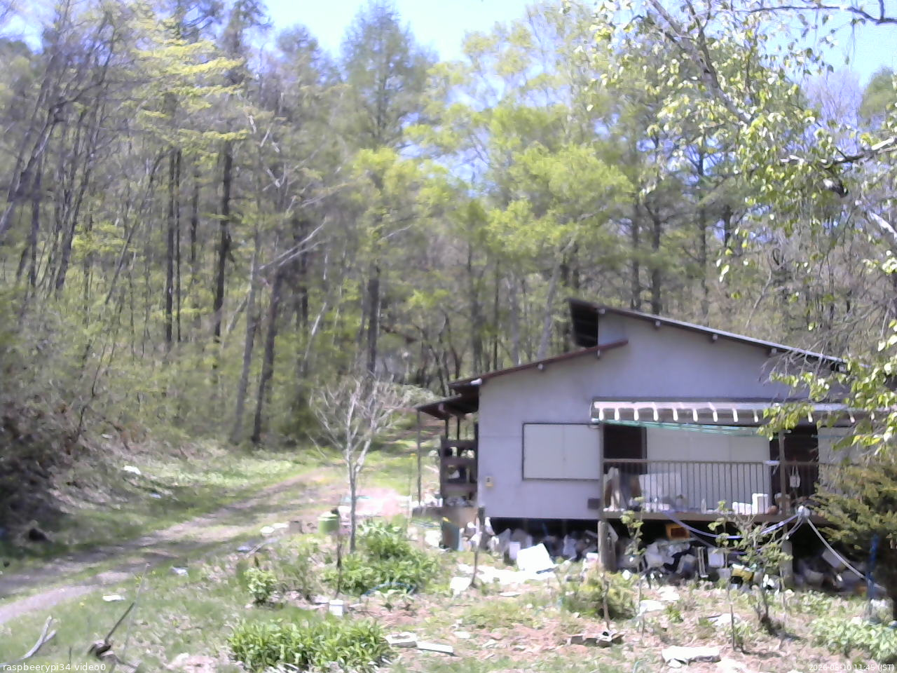長野県菅平高原 ゆたか山荘 西側(坂上) 2026/05/10 11:45