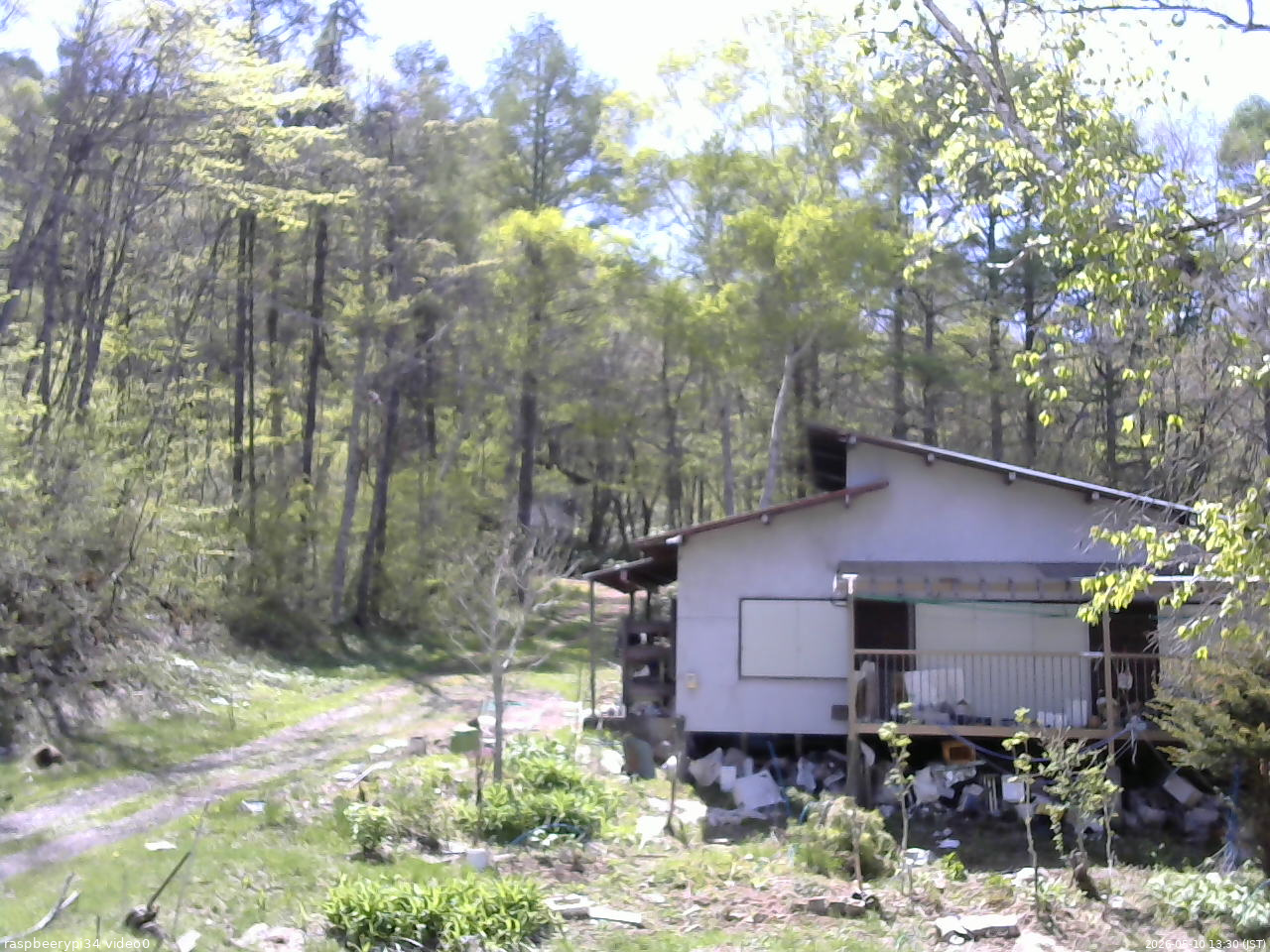 長野県菅平高原 ゆたか山荘 西側(坂上) 2026/05/10 13:30