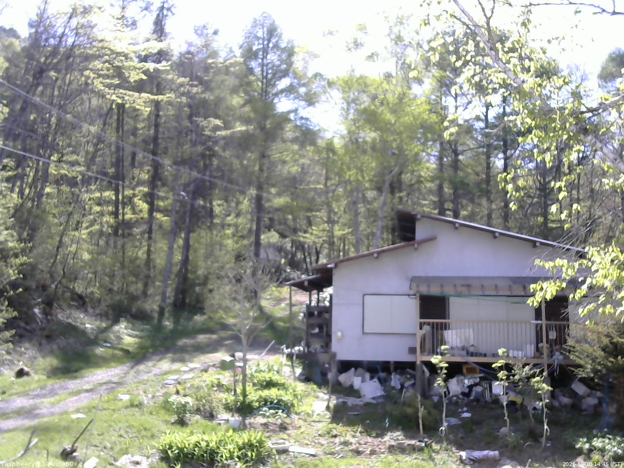 長野県菅平高原 ゆたか山荘 西側(坂上) 2026/05/10 14:45