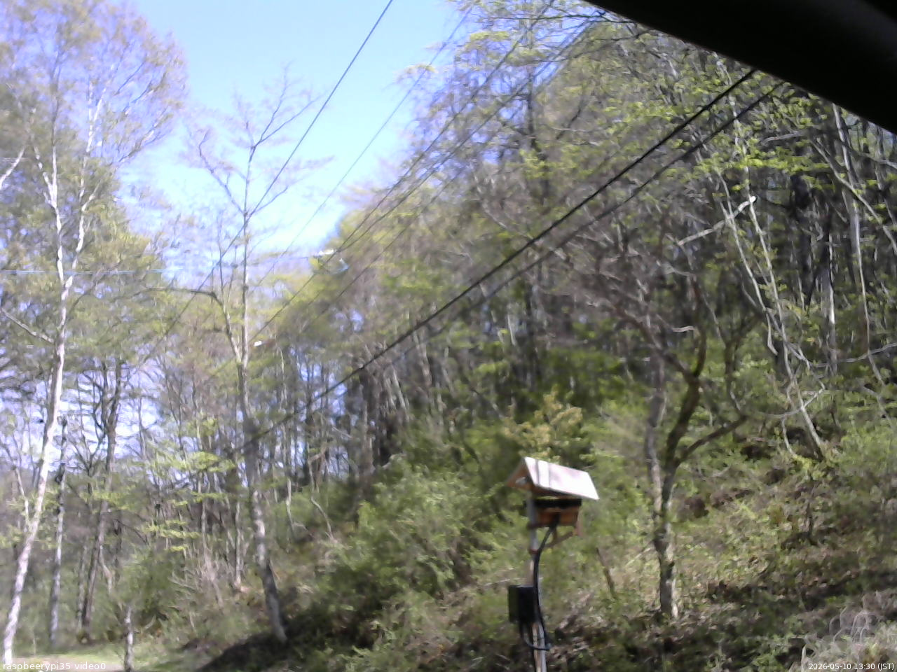 長野県菅平高原 ゆたか山荘 温度計 2026/05/10 13:30