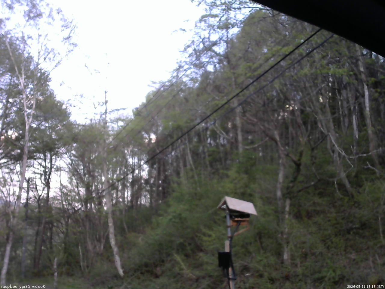 長野県菅平高原 ゆたか山荘 温度計 2026/05/11 18:15