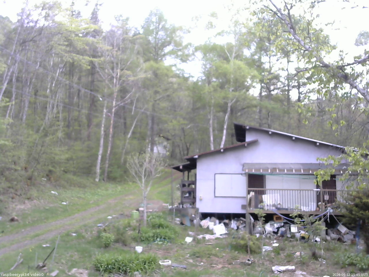 長野県菅平高原 ゆたか山荘 西側(坂上) 2026/05/12 15:45