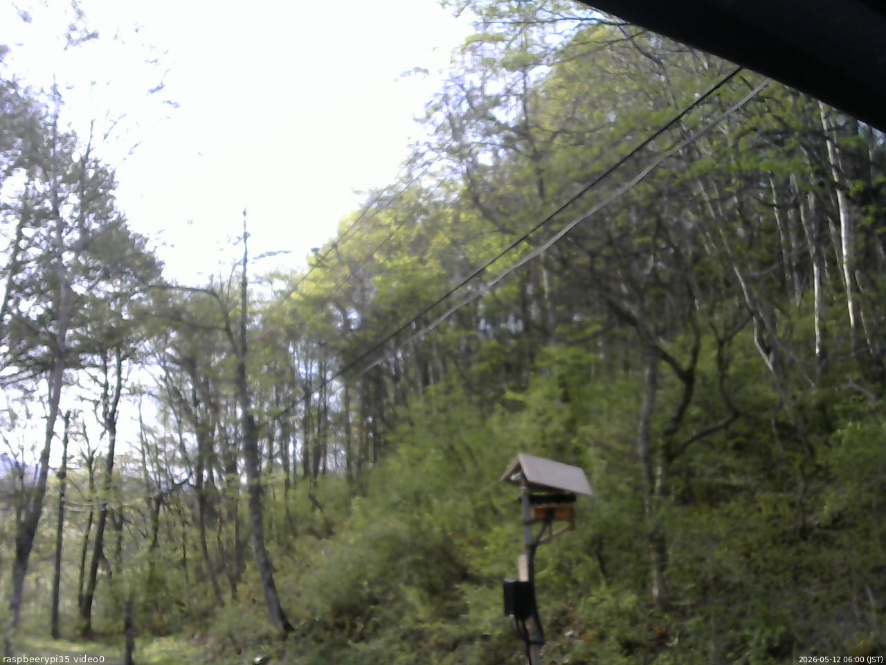 長野県菅平高原 ゆたか山荘 温度計 2026/05/12 06:00