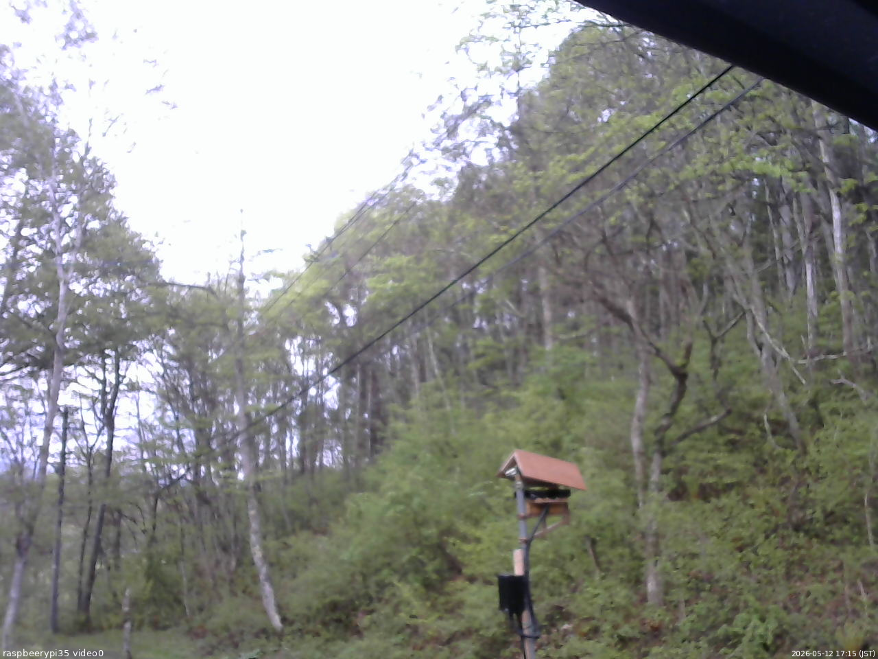 長野県菅平高原 ゆたか山荘 温度計 2026/05/12 17:15