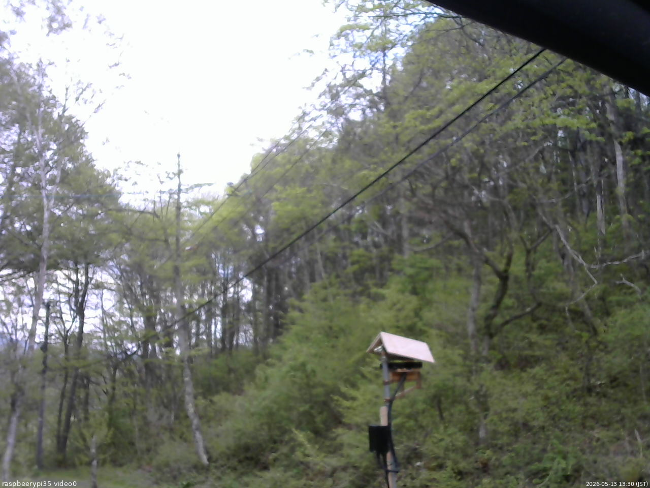 長野県菅平高原 ゆたか山荘 温度計 2026/05/13 13:30