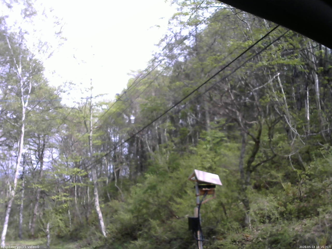 長野県菅平高原 ゆたか山荘 温度計 2026/05/13 14:15
