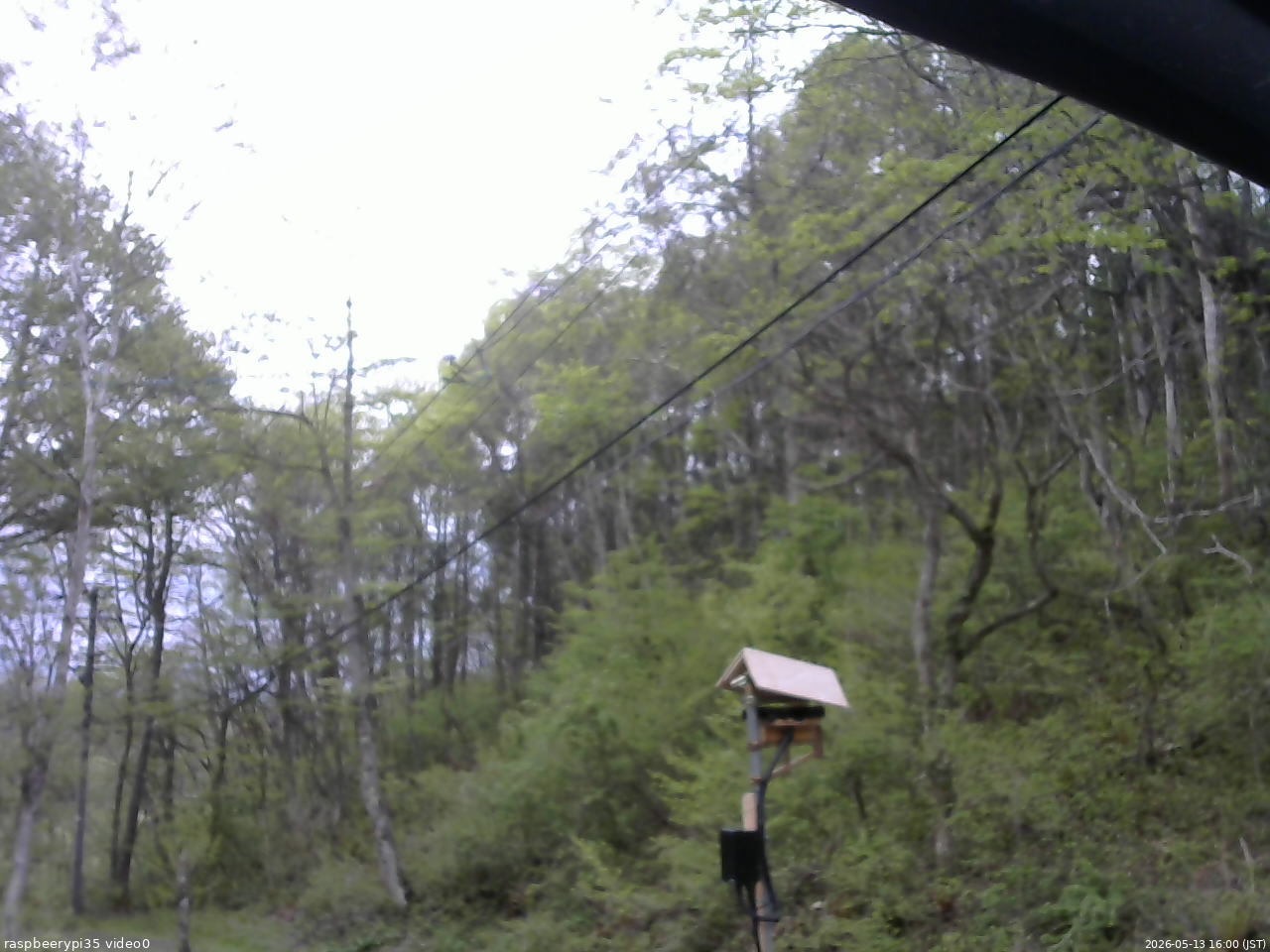 長野県菅平高原 ゆたか山荘 温度計 2026/05/13 16:00