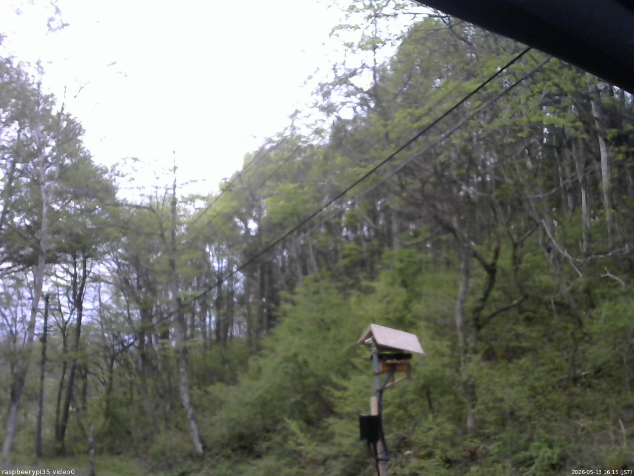 長野県菅平高原 ゆたか山荘 温度計 2026/05/13 16:15