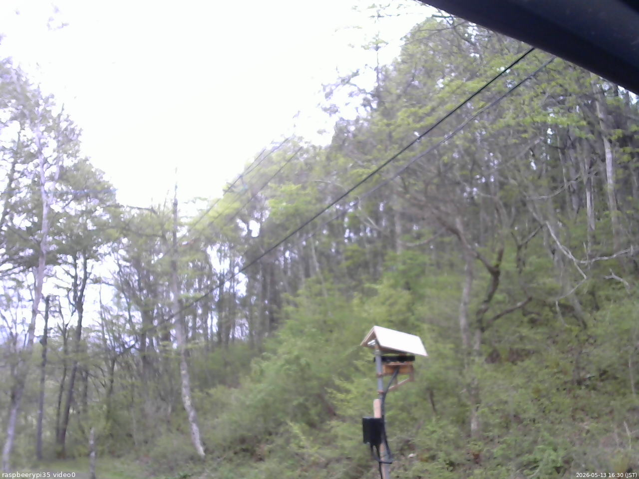 長野県菅平高原 ゆたか山荘 温度計 2026/05/13 16:30