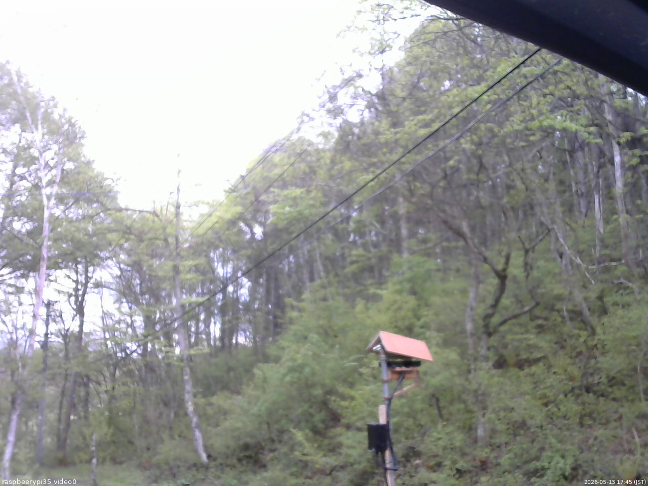 長野県菅平高原 ゆたか山荘 温度計 2026/05/13 17:45