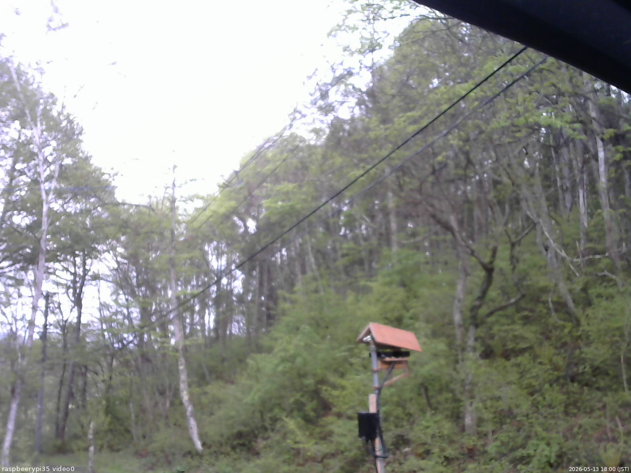 長野県菅平高原 ゆたか山荘 温度計 2026/05/13 18:00