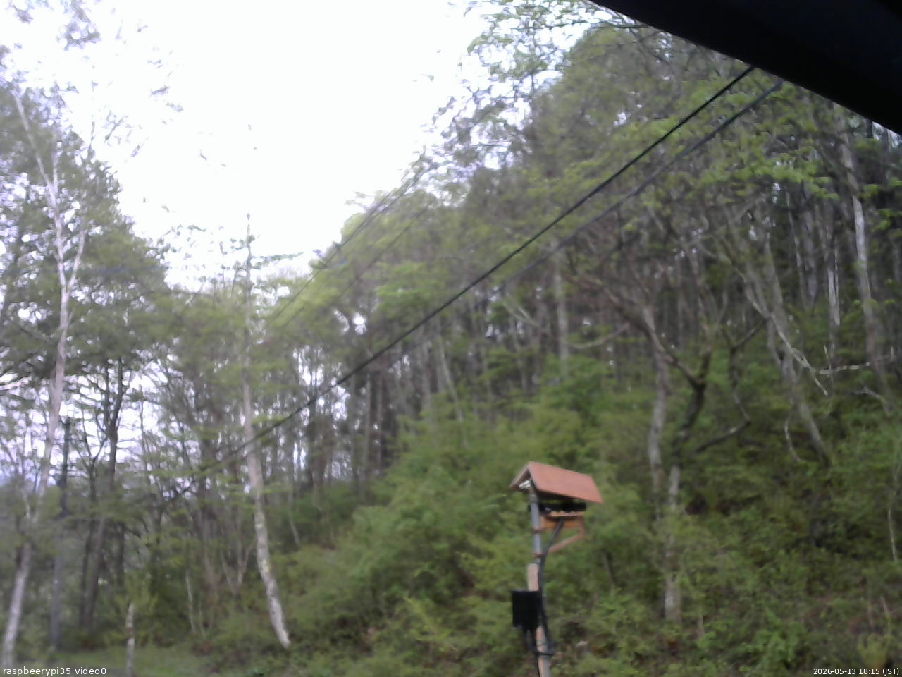 長野県菅平高原 ゆたか山荘 温度計 2026/05/13 18:15
