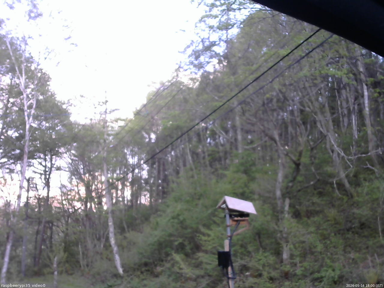 長野県菅平高原 ゆたか山荘 温度計 2026/05/14 18:00