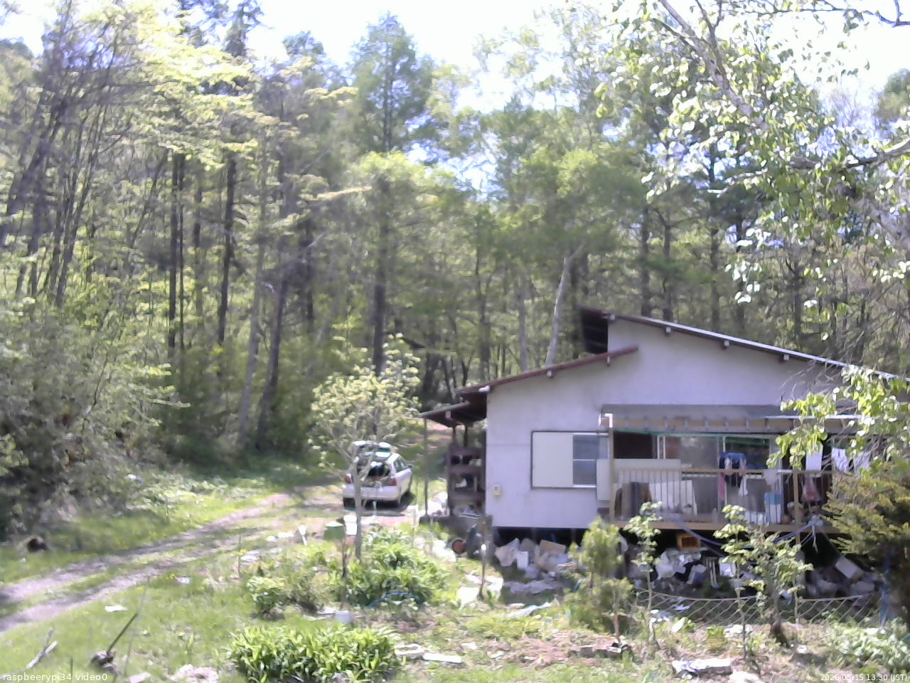 長野県菅平高原 ゆたか山荘 西側(坂上) 2026/05/15 13:30