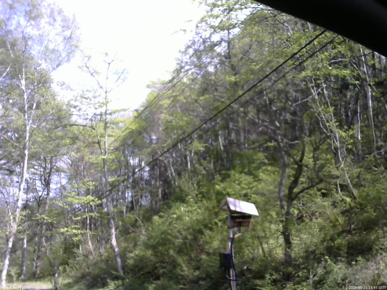 長野県菅平高原 ゆたか山荘 温度計 2026/05/15 13:45
