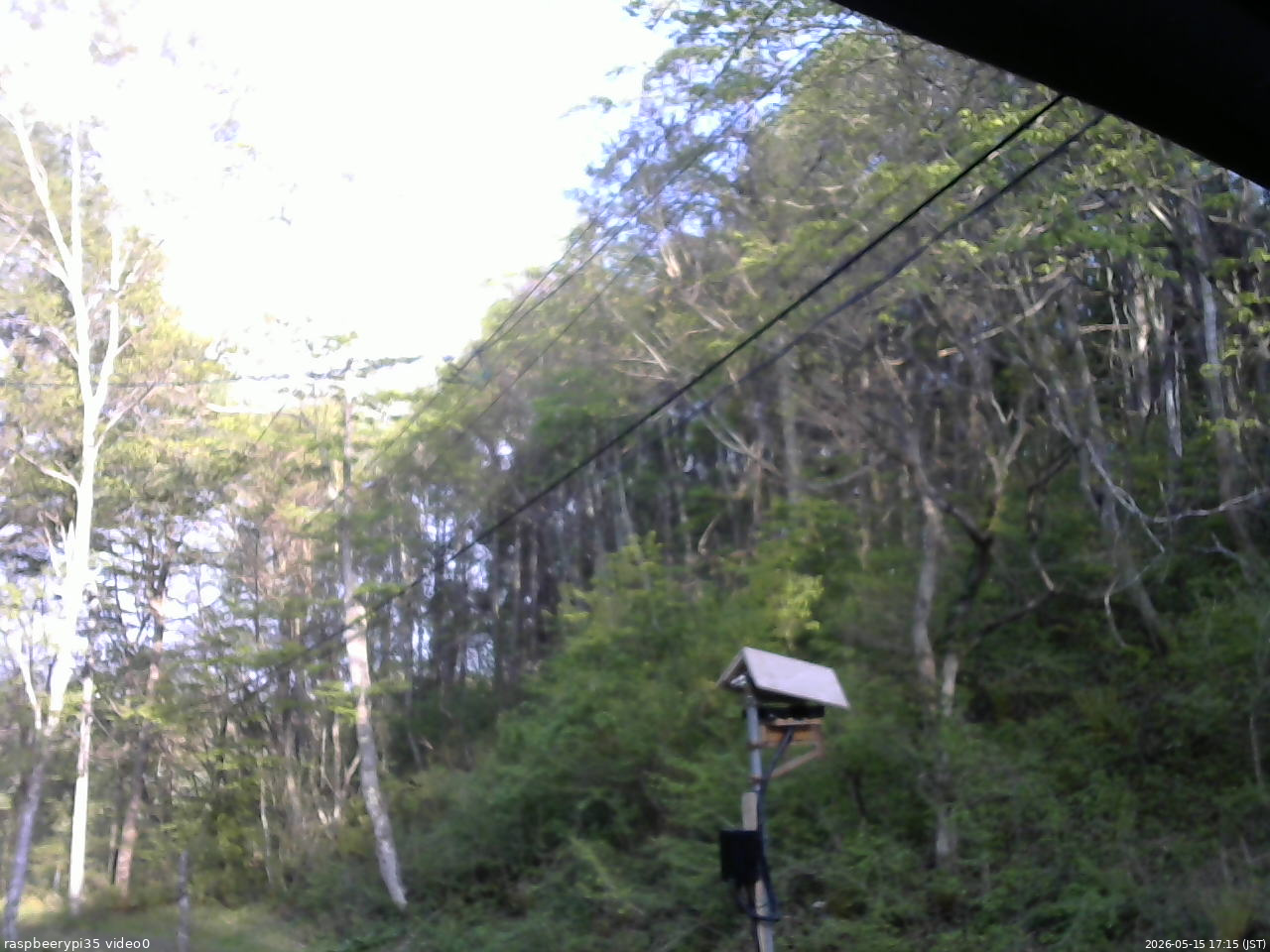 長野県菅平高原 ゆたか山荘 温度計 2026/05/15 17:15