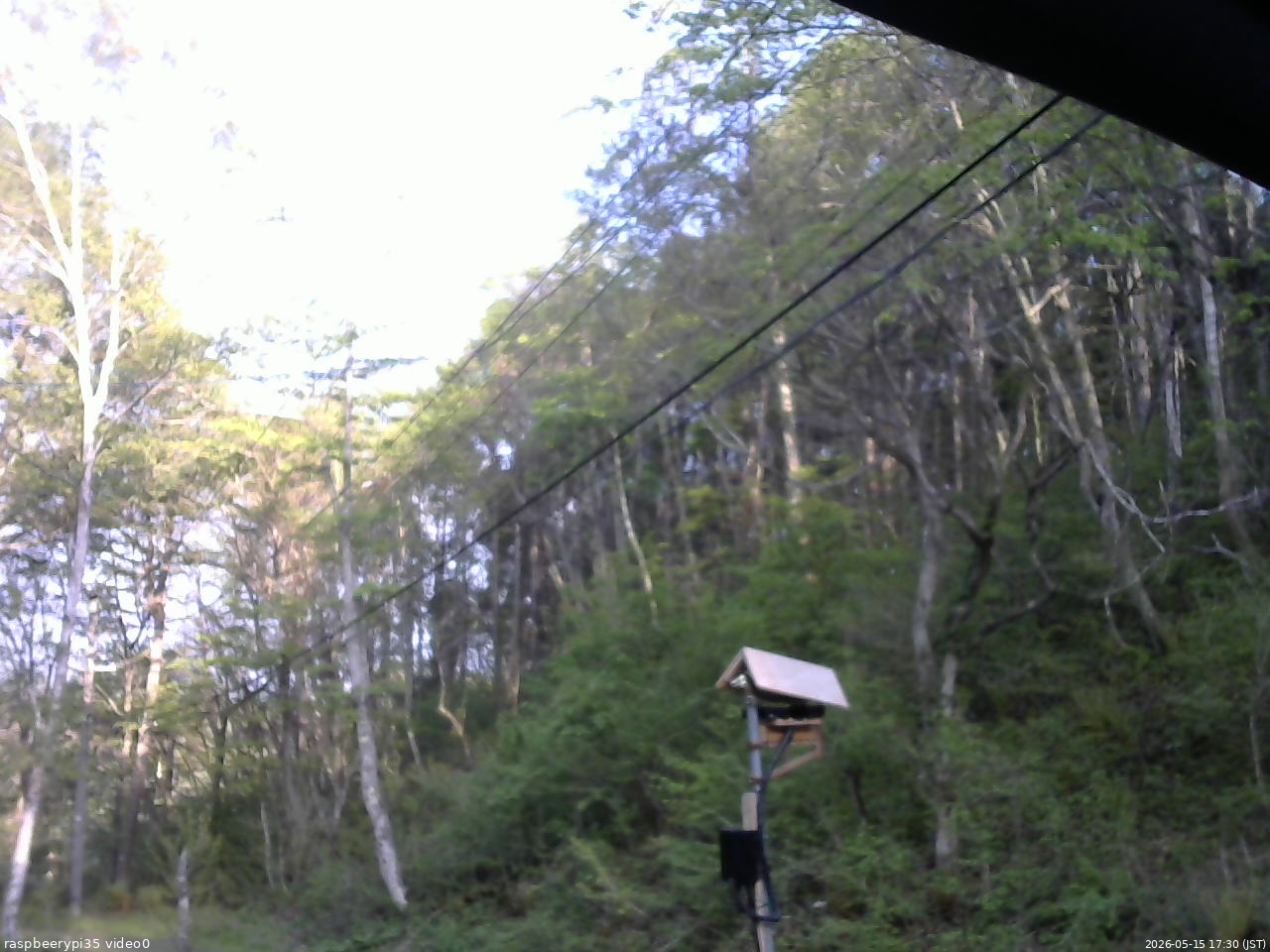 長野県菅平高原 ゆたか山荘 温度計 2026/05/15 17:30