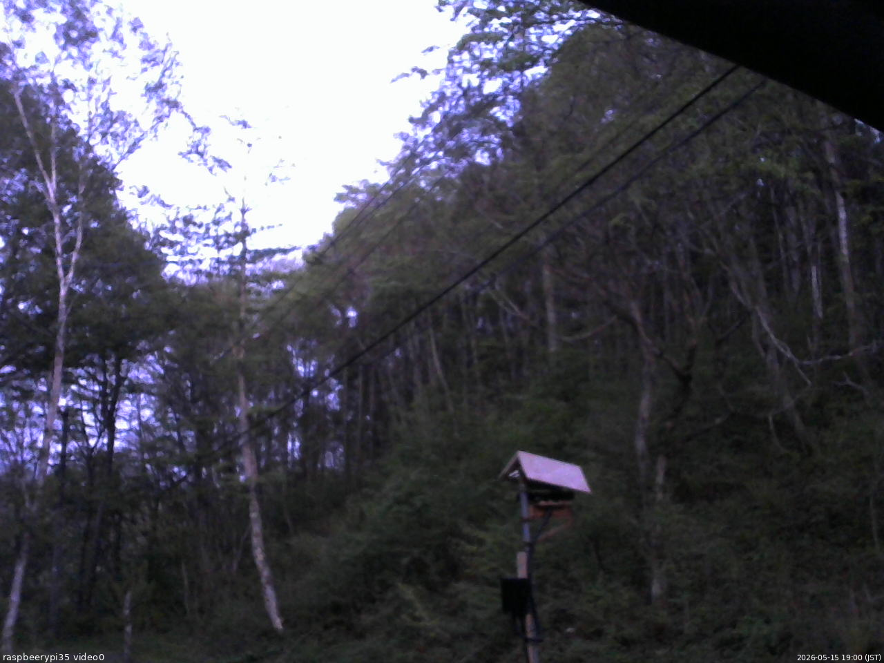 長野県菅平高原 ゆたか山荘 温度計 2026/05/15 19:00