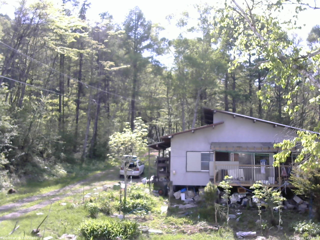 長野県菅平高原 ゆたか山荘 西側(坂上) 2026/05/16 14:45