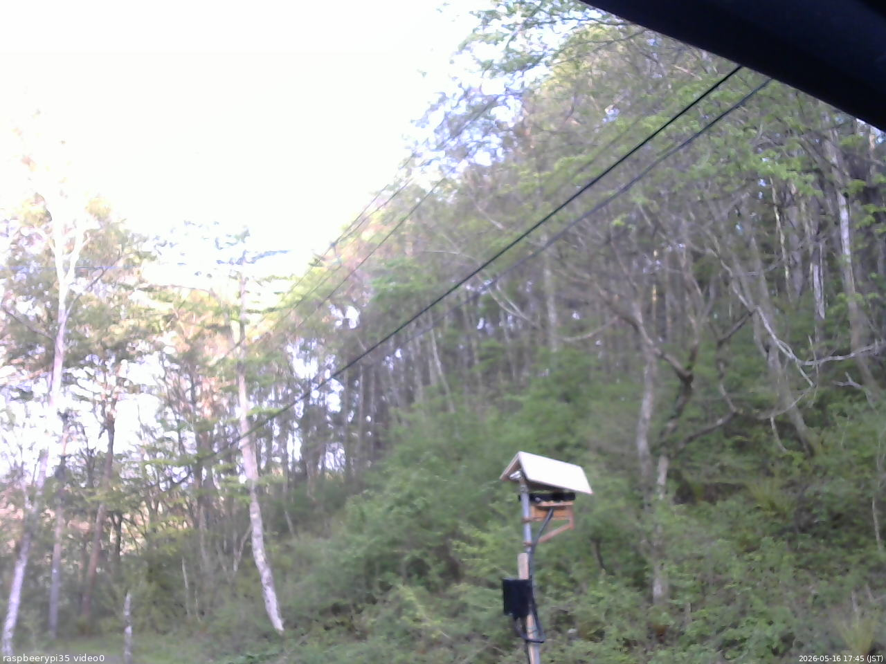 長野県菅平高原 ゆたか山荘 温度計 2026/05/16 17:45