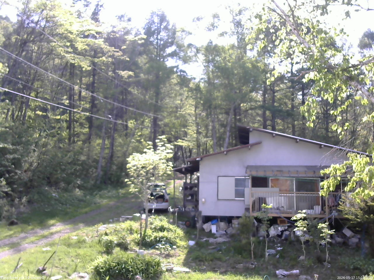 長野県菅平高原 ゆたか山荘 西側(坂上) 2026/05/17 15:15