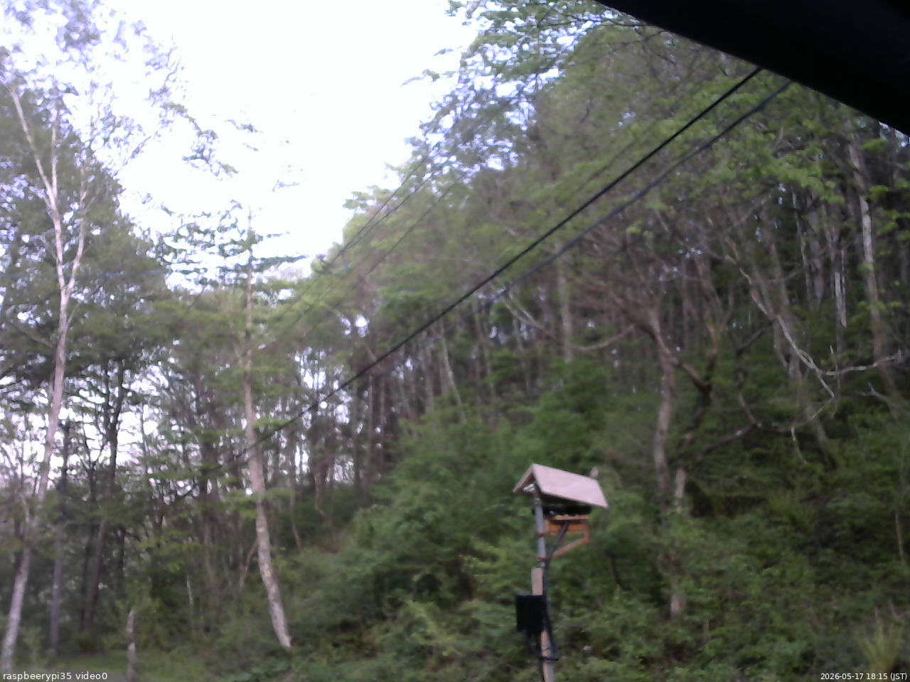 長野県菅平高原 ゆたか山荘 温度計 2026/05/17 18:15