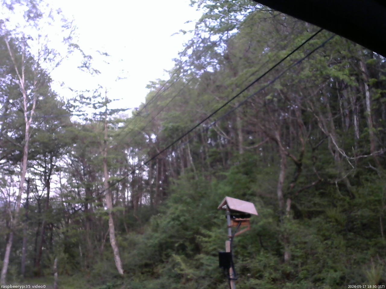 長野県菅平高原 ゆたか山荘 温度計 2026/05/17 18:30