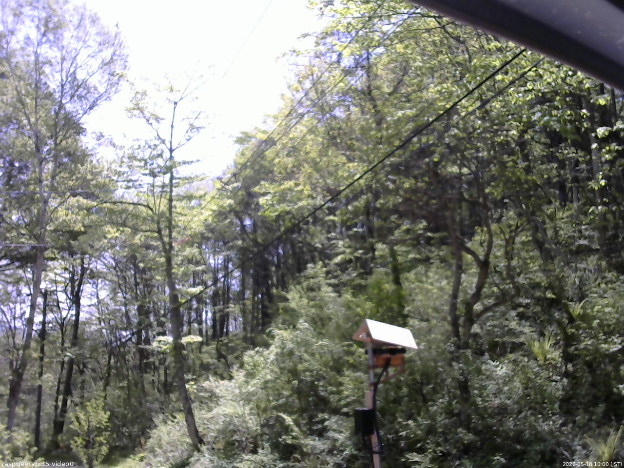 長野県菅平高原 ゆたか山荘 温度計 2026/05/18 10:00