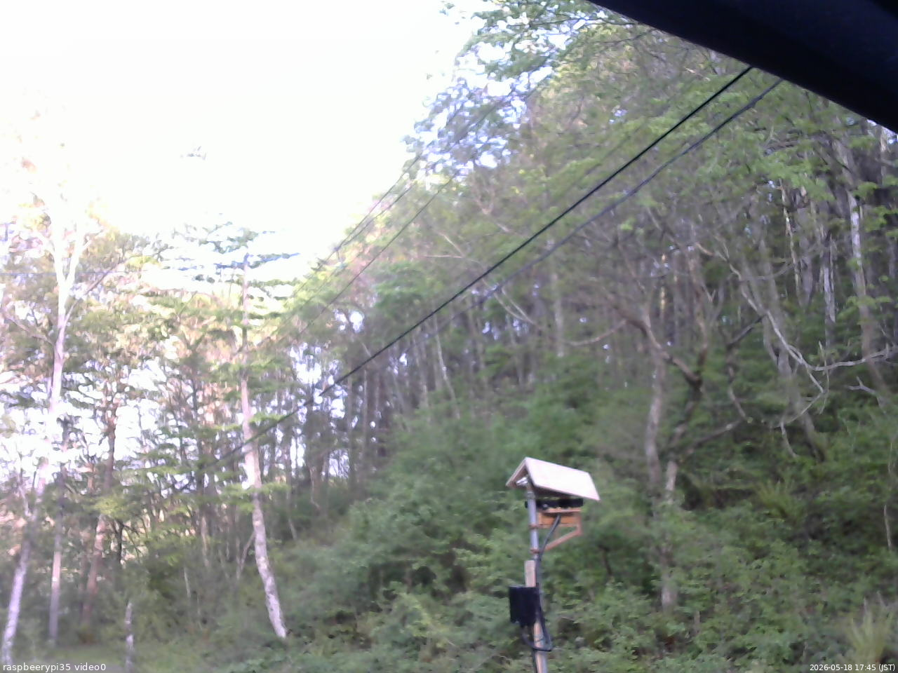 長野県菅平高原 ゆたか山荘 温度計 2026/05/18 17:45