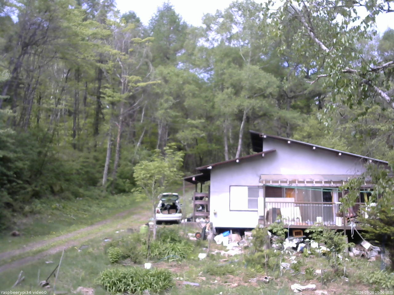 長野県菅平高原 ゆたか山荘 西側(坂上) 2026/05/20 10:00