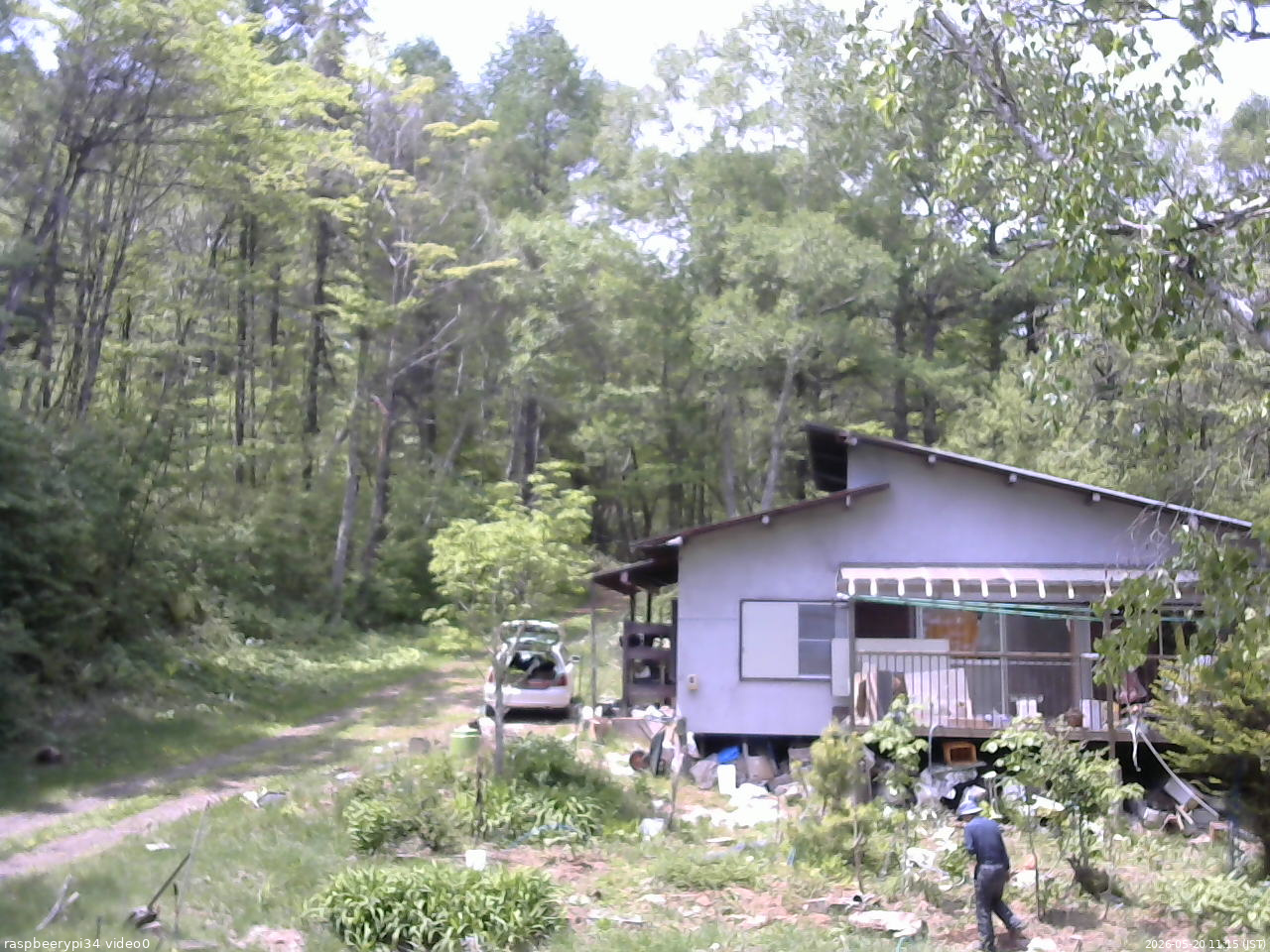 長野県菅平高原 ゆたか山荘 西側(坂上) 2026/05/20 11:15