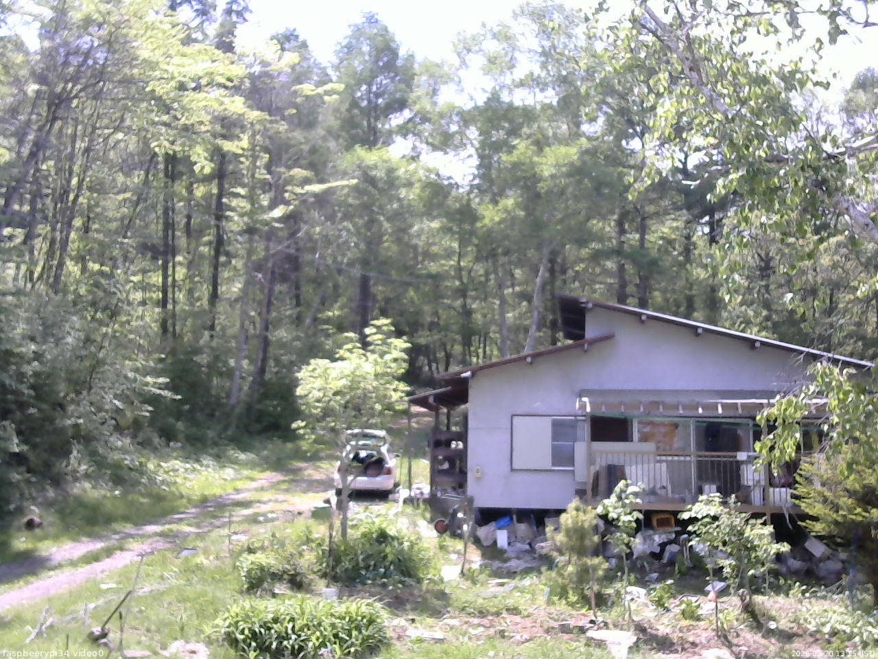 長野県菅平高原 ゆたか山荘 西側(坂上) 2026/05/20 13:15