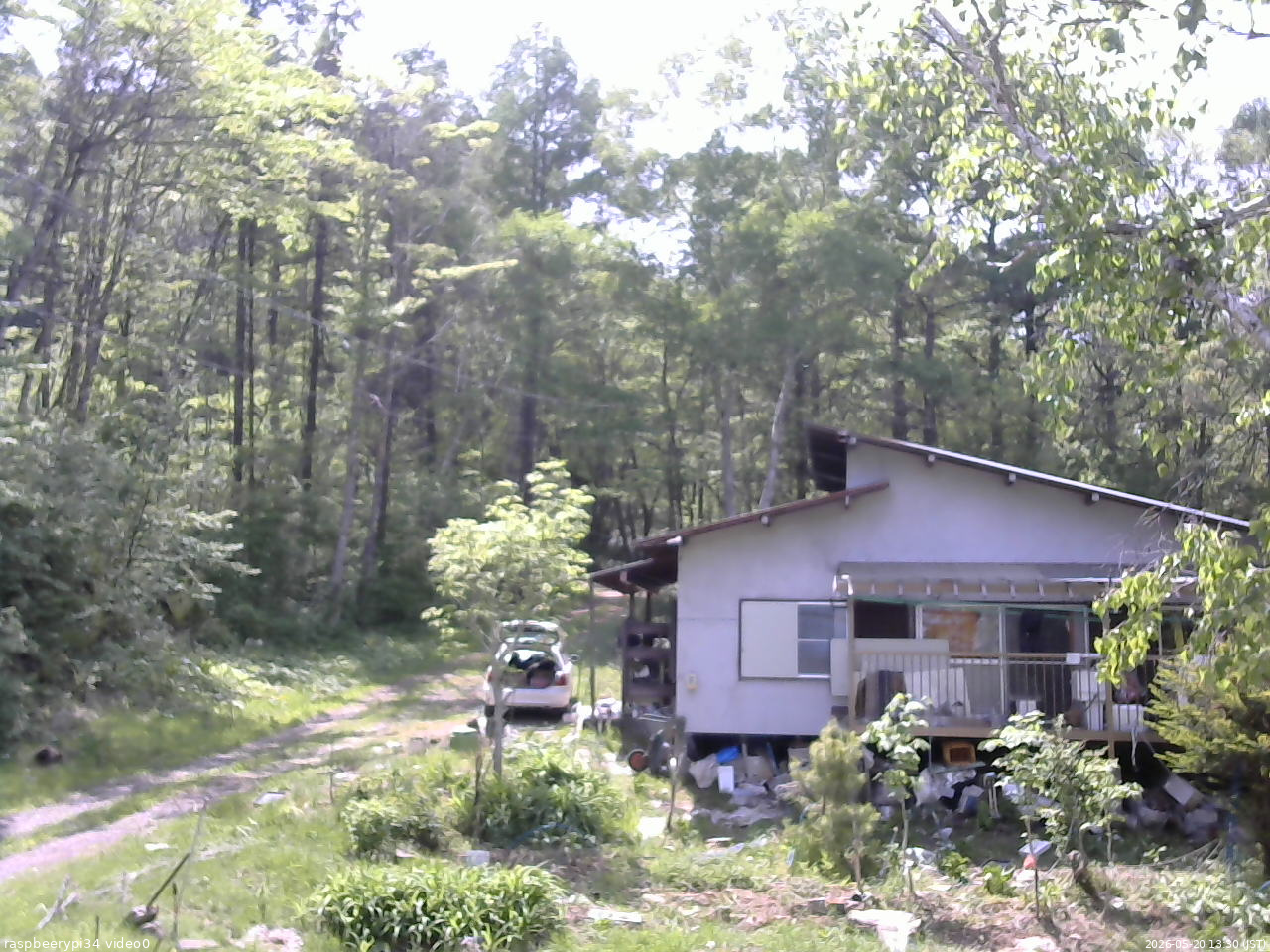 長野県菅平高原 ゆたか山荘 西側(坂上) 2026/05/20 13:30