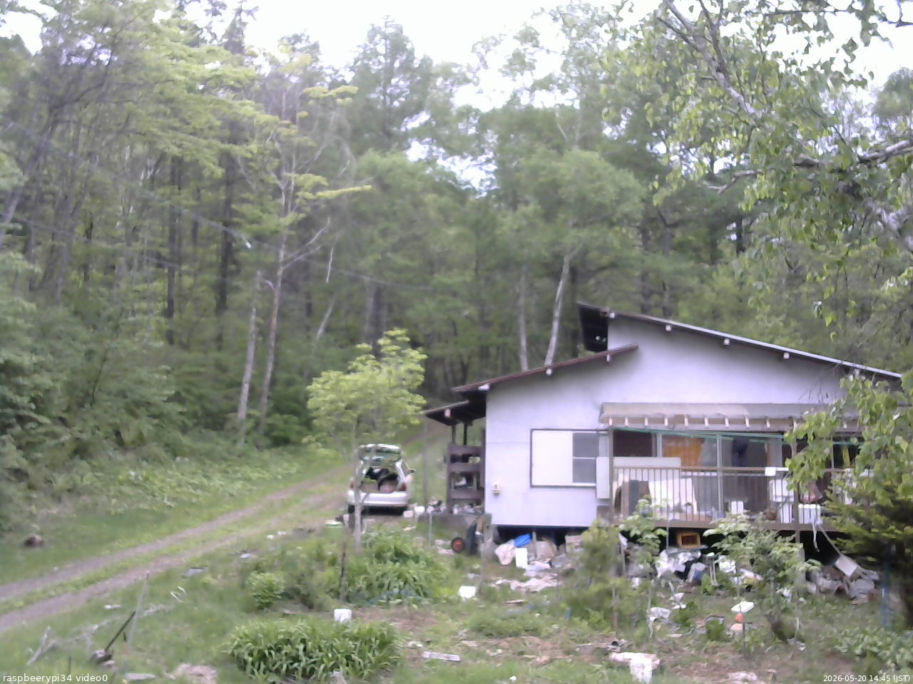 長野県菅平高原 ゆたか山荘 西側(坂上) 2026/05/20 14:45