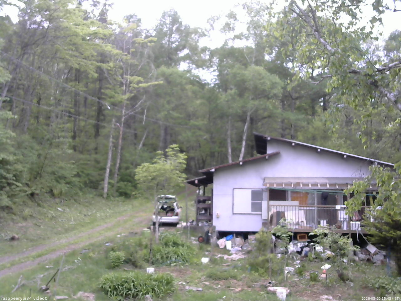 長野県菅平高原 ゆたか山荘 西側(坂上) 2026/05/20 15:45