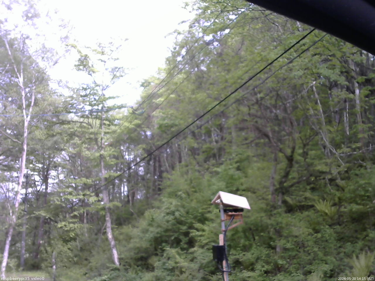 長野県菅平高原 ゆたか山荘 温度計 2026/05/20 14:15