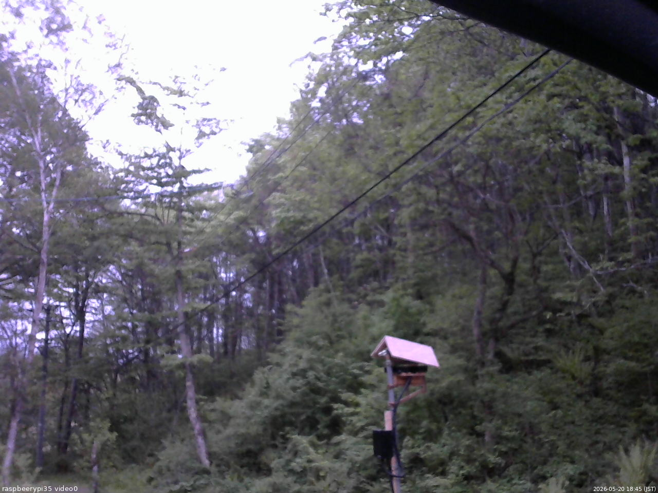 長野県菅平高原 ゆたか山荘 温度計 2026/05/20 18:45