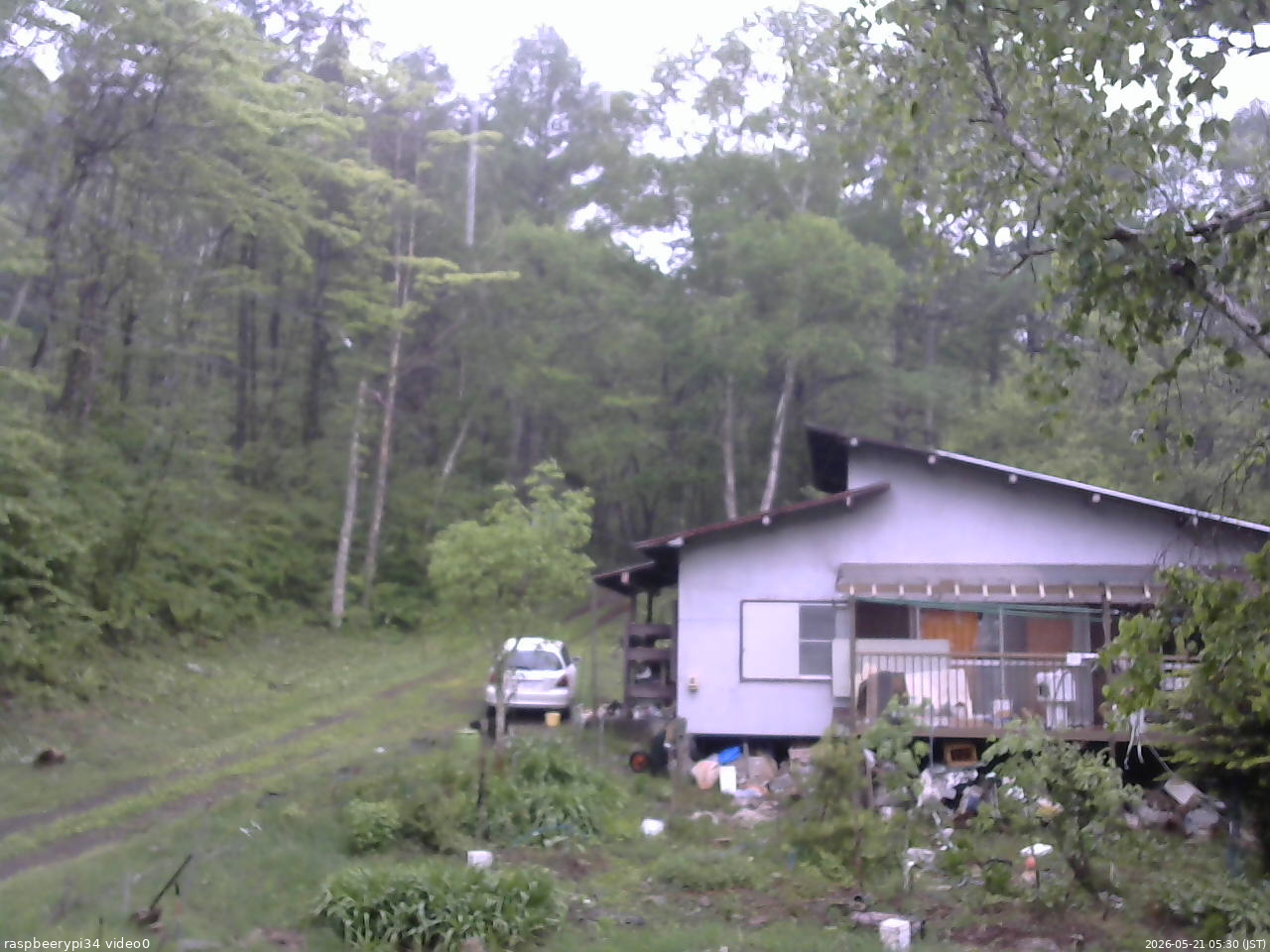 長野県菅平高原 ゆたか山荘 西側(坂上) 2026/05/21 05:30