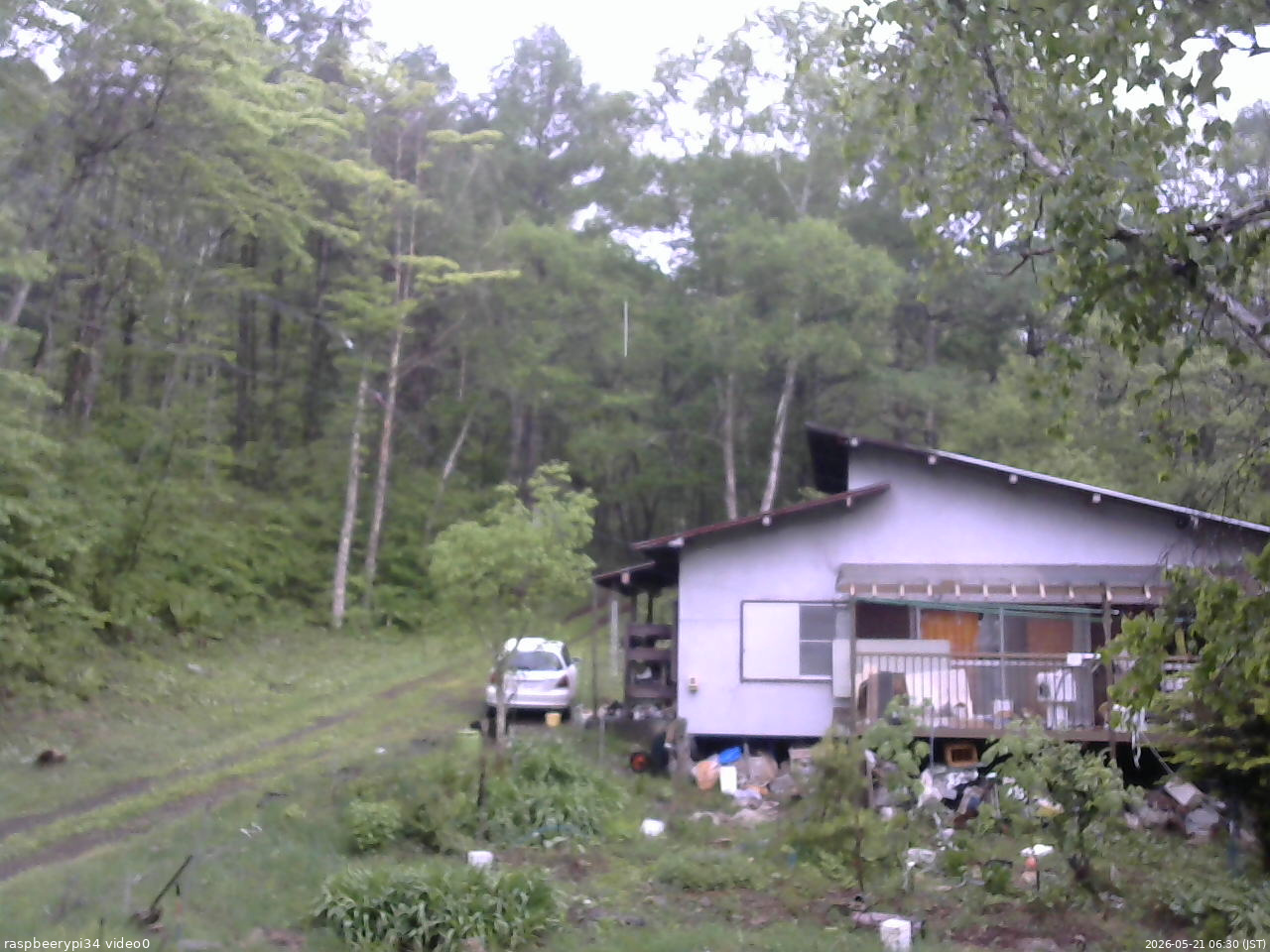 長野県菅平高原 ゆたか山荘 西側(坂上) 2026/05/21 06:30