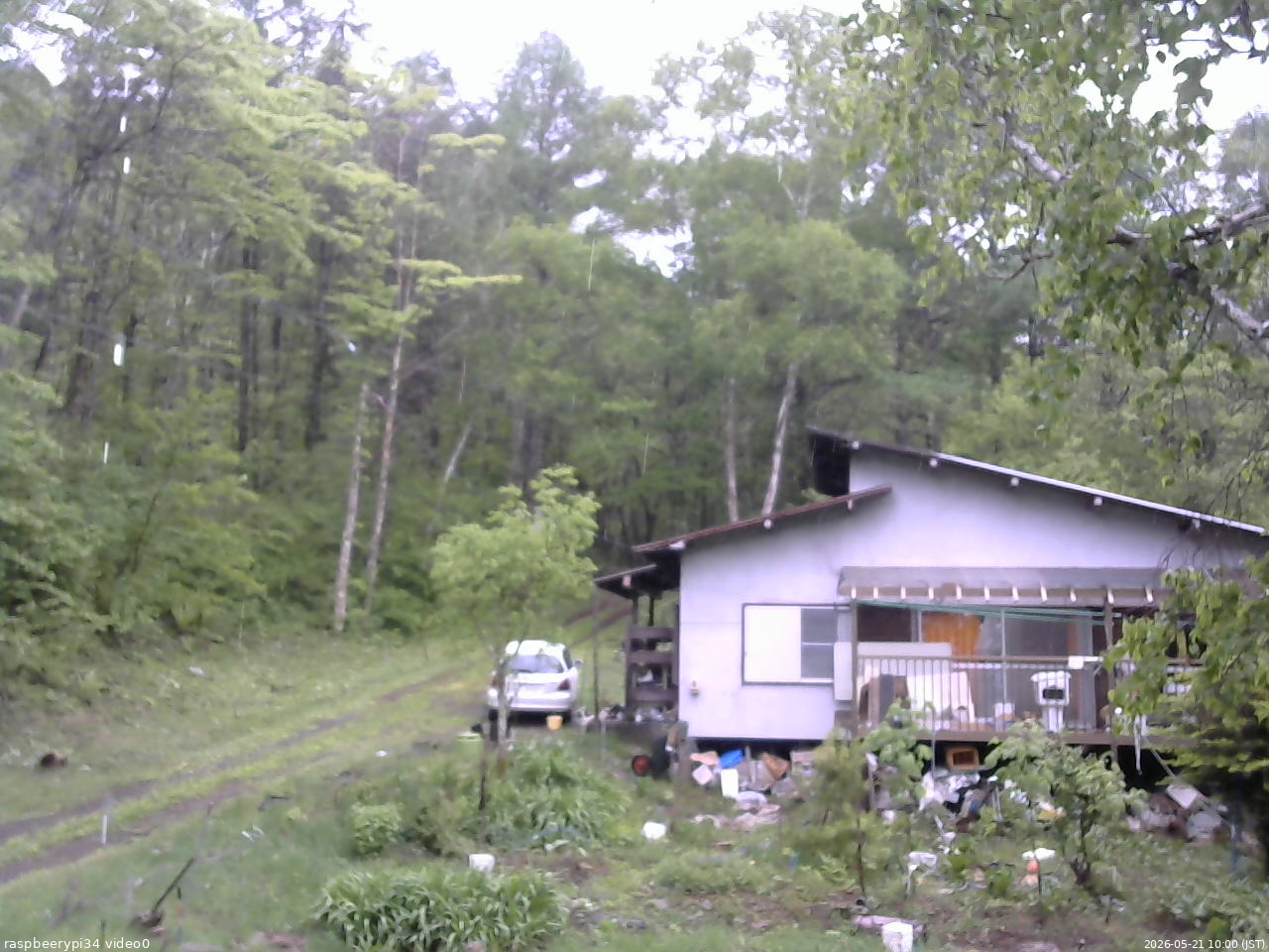長野県菅平高原 ゆたか山荘 西側(坂上) 2026/05/21 10:00