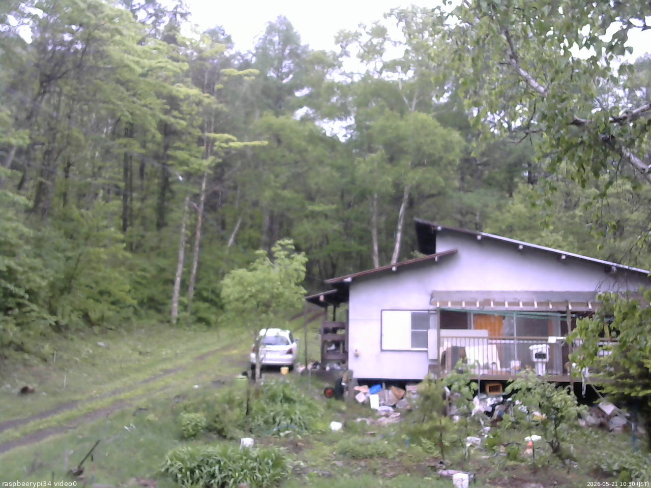 長野県菅平高原 ゆたか山荘 西側(坂上) 2026/05/21 10:30