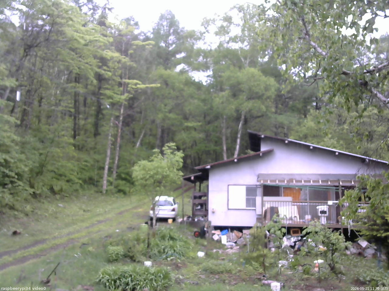 長野県菅平高原 ゆたか山荘 西側(坂上) 2026/05/21 11:30