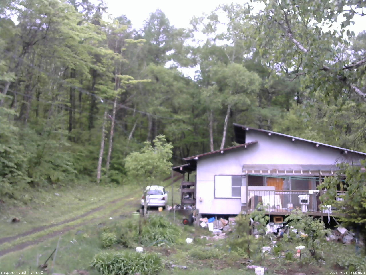 長野県菅平高原 ゆたか山荘 西側(坂上) 2026/05/21 13:00