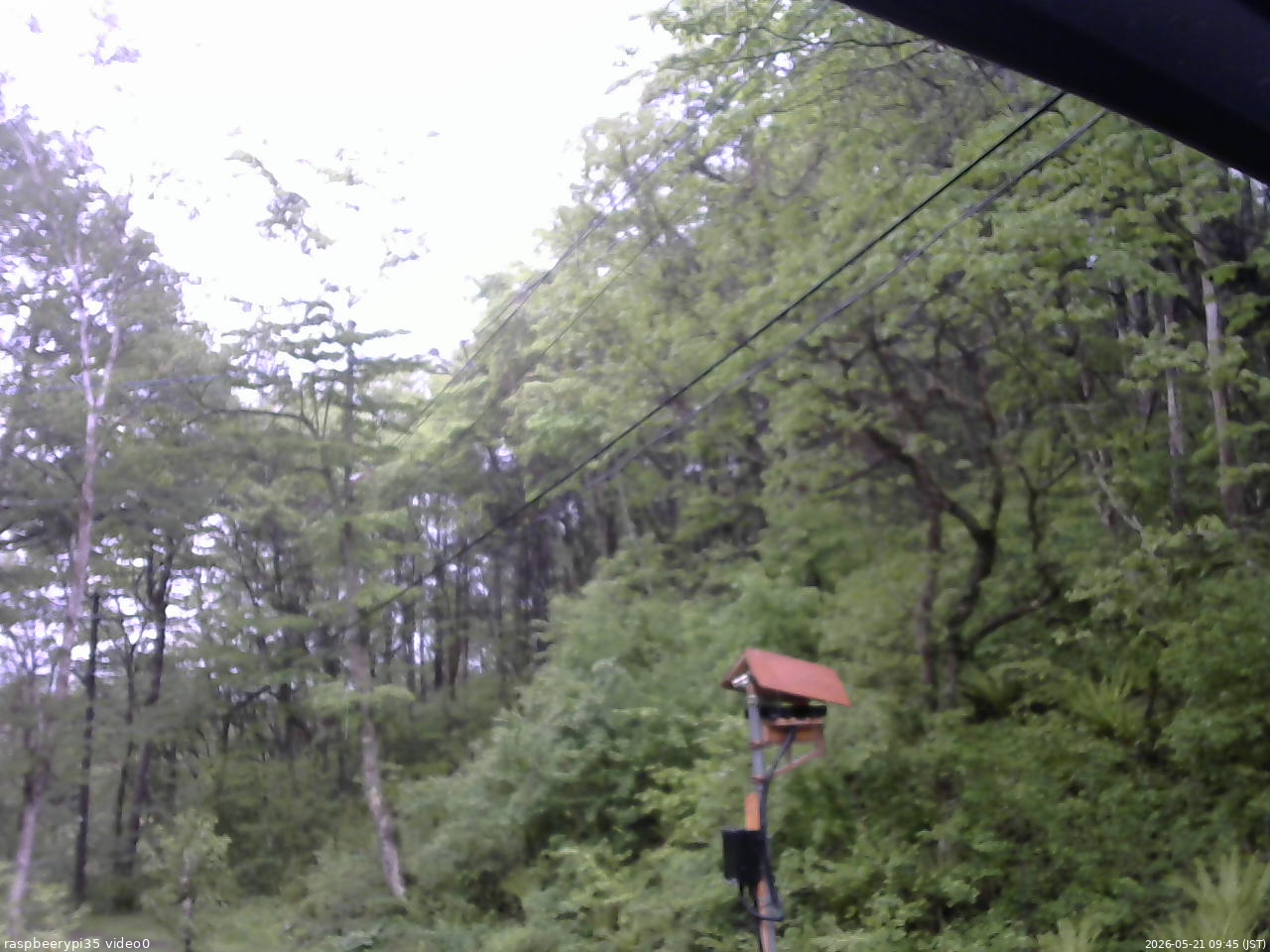 長野県菅平高原 ゆたか山荘 温度計 2026/05/21 09:45