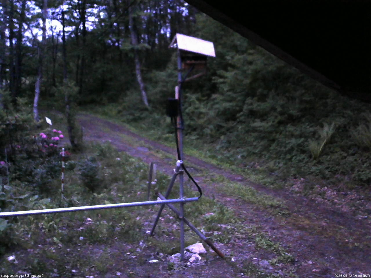 長野県菅平高原 ゆたか山荘 南側 2026/05/22 19:00